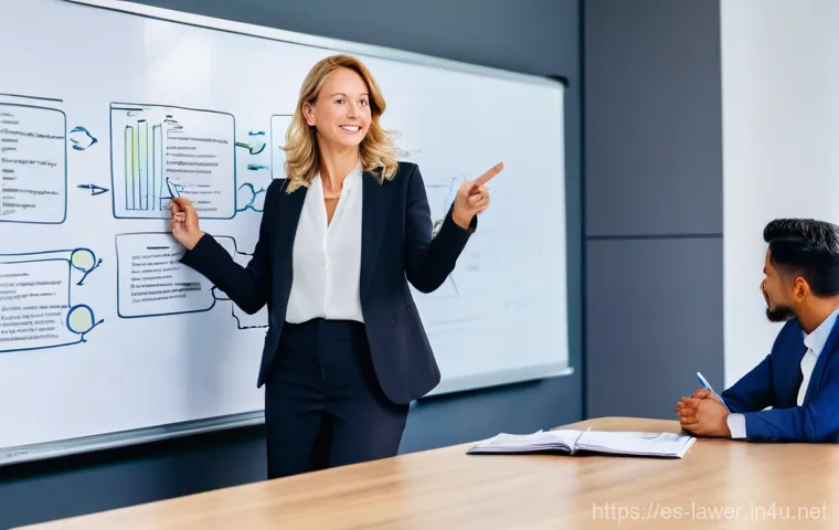 변호사 경력을 활용한 비즈니스 사례 - **Prompt 2: LegalTech for Accessible Justice**
    "A clean and inviting image showcasing a user-fri...