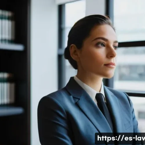 Home 26 법률 변호사로서의 윤리적 선택 사례 - **Prompt:** "A realistic oil painting of a lawyer in a modern office, looking thoughtfully out the w...