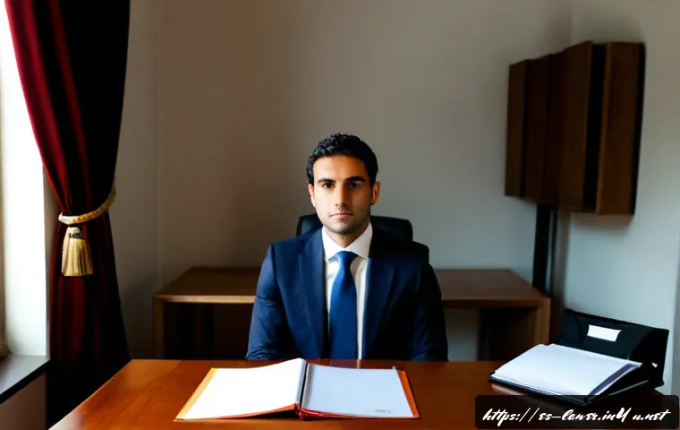 변호사 실무에서 중요한 기술 - Photorealistic Spanish-speaking attorney in a modern Madrid law office, confidently listening to a c...